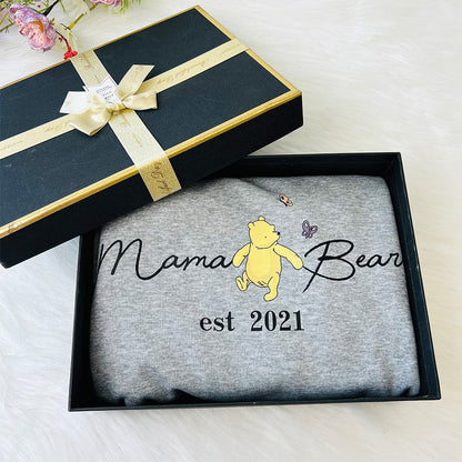 Personalized Mama Bear T-shirt/Sweatshirt/Hoodie - Gift For Mom