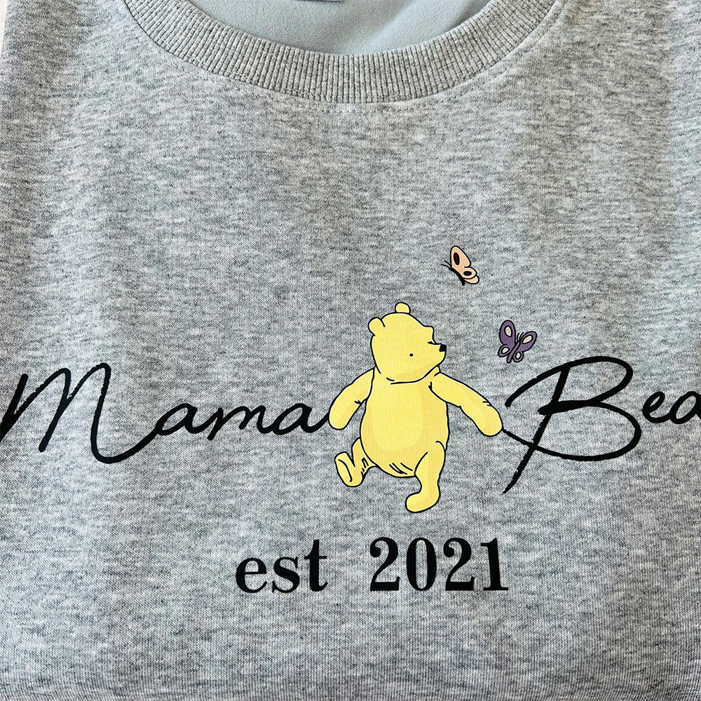 Personalized Mama Bear T-shirt/Sweatshirt/Hoodie - Gift For Mom