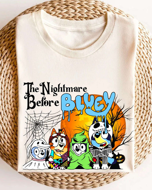 Bluey The Nightmare Before Halloween Sweatshirt