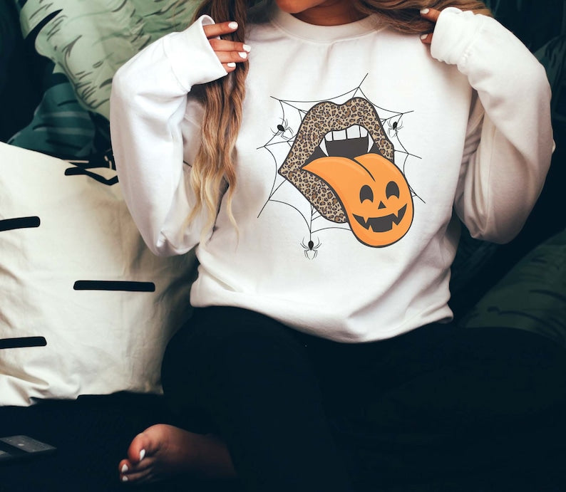 Halloween Lips Sweatshirt