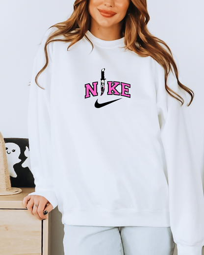 Scream Pink Knife Crewneck