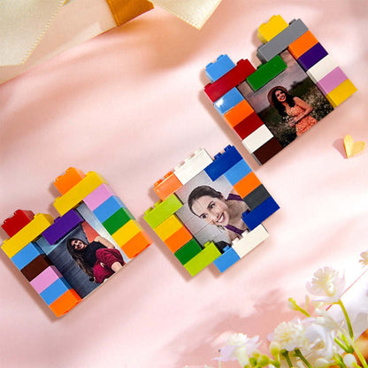 Custom Mother's Day Gifts Photo Block Personalised Brick Puzzles Gifts for MOM