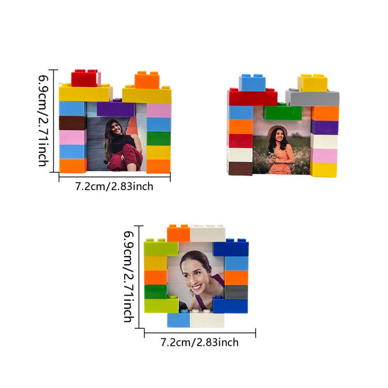 Custom Mother's Day Gifts Photo Block Personalised Brick Puzzles Gifts for MOM