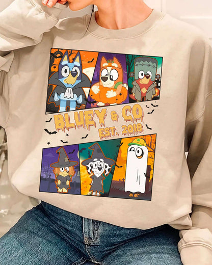 Bluey & Co Halloween Sweatshirt