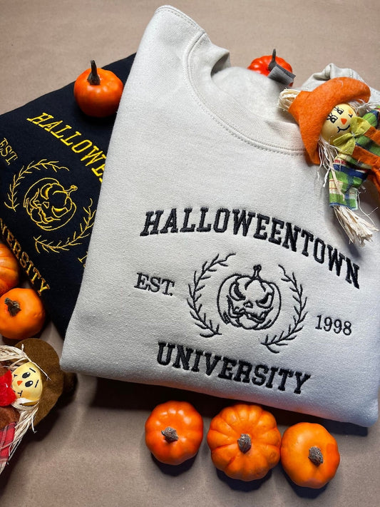 Halloween town university sweaters