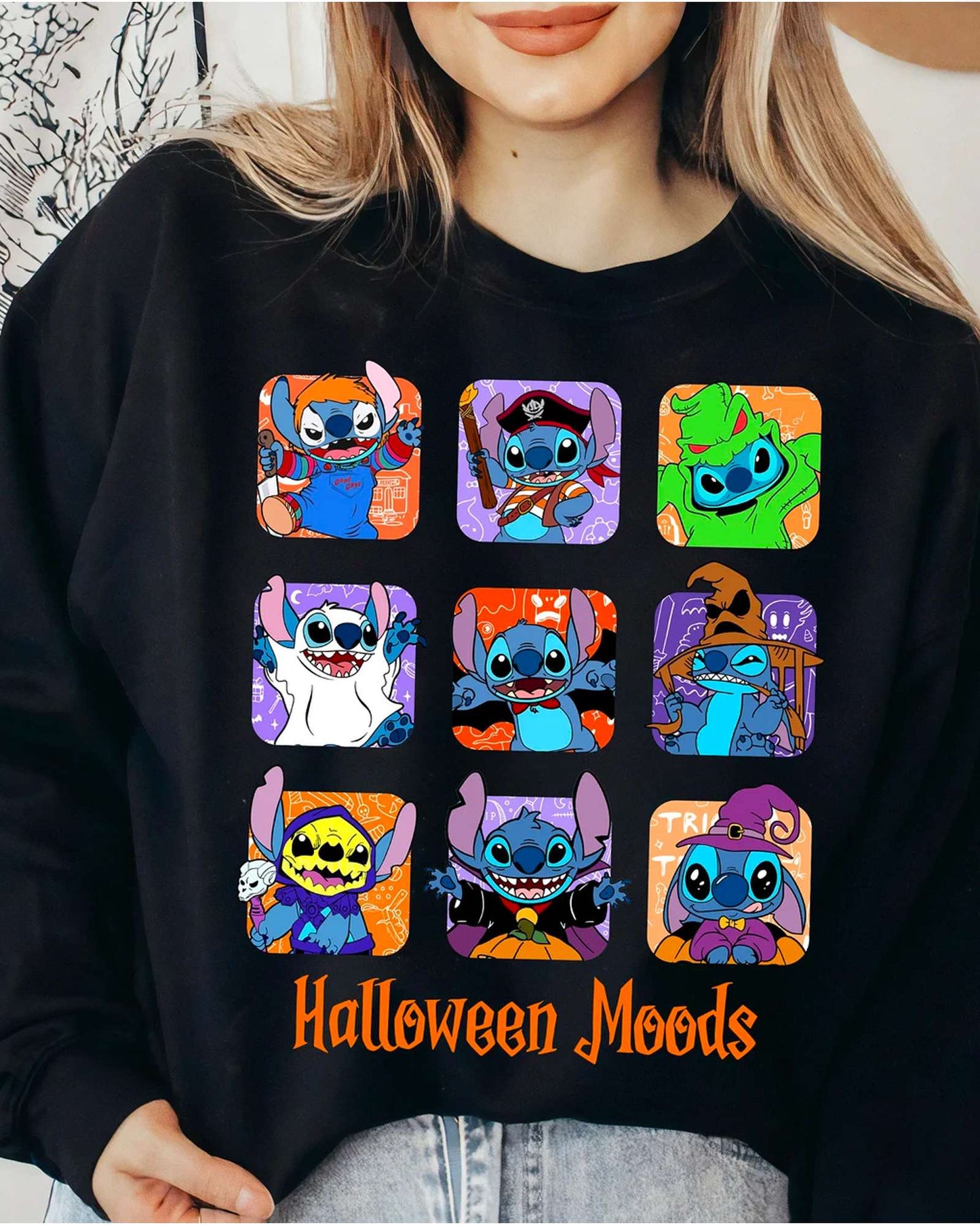 Stitch Halloween Mood Sweatshirt