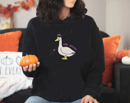 Halloween Silly Goose Sweatshirt