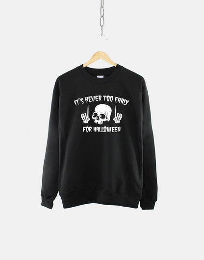 Halloween Skull Sweatshirt