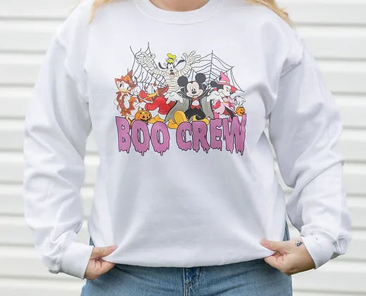 Boo Crew sweater