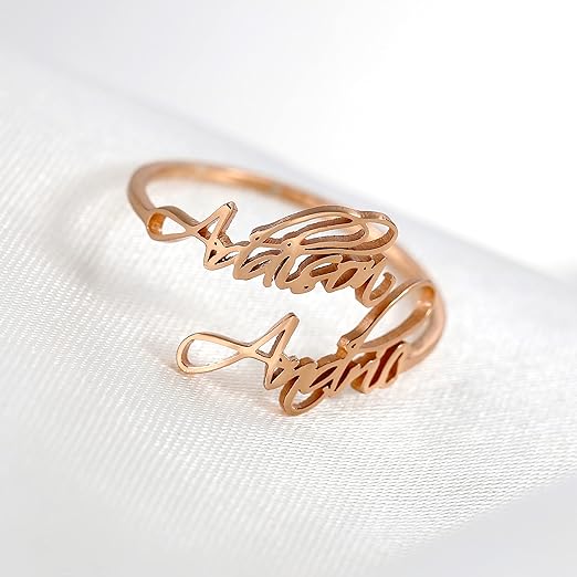 Personalized Name Ring