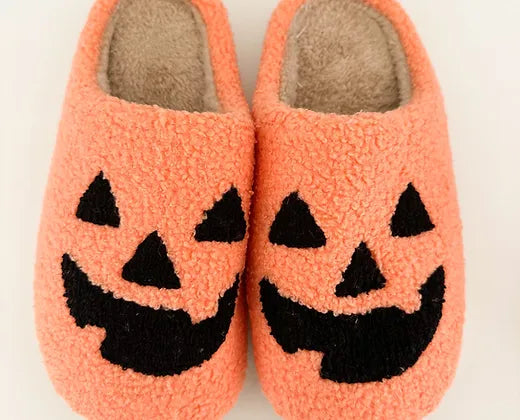 Pumpkin slippers