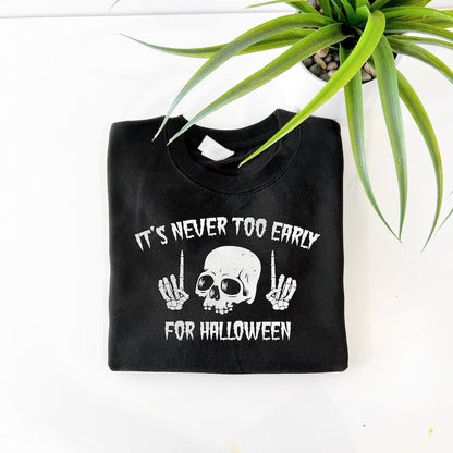 Halloween Skull Sweatshirt