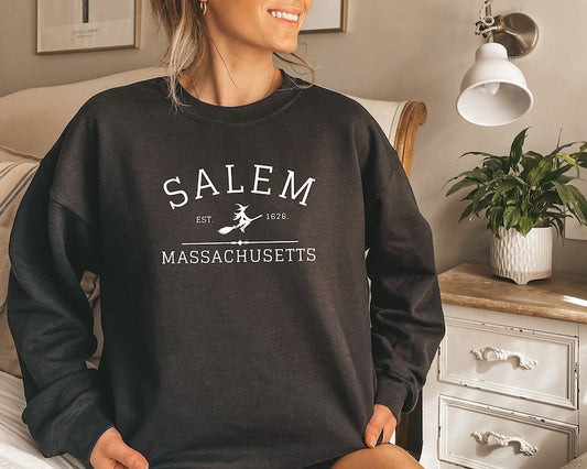 Salem Massachusetts Halloween Sweatshirt