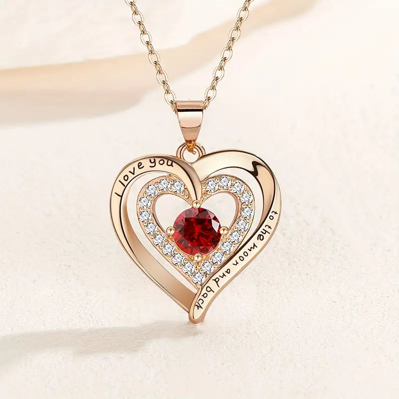 50% OFF❤️I Love You Heart Shaped Confession Necklace Gift Mother‘s Day Gifts