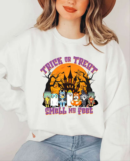 Bluey Trick or Treat Halloween sweatshirt