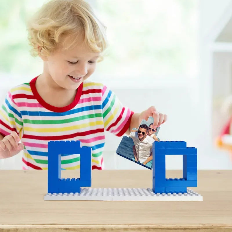 50%OFF Father’s Day Gift: Personalized Dad Photo Brick Puzzle