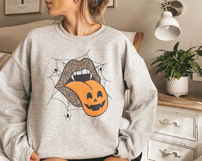 Halloween Lips Sweatshirt