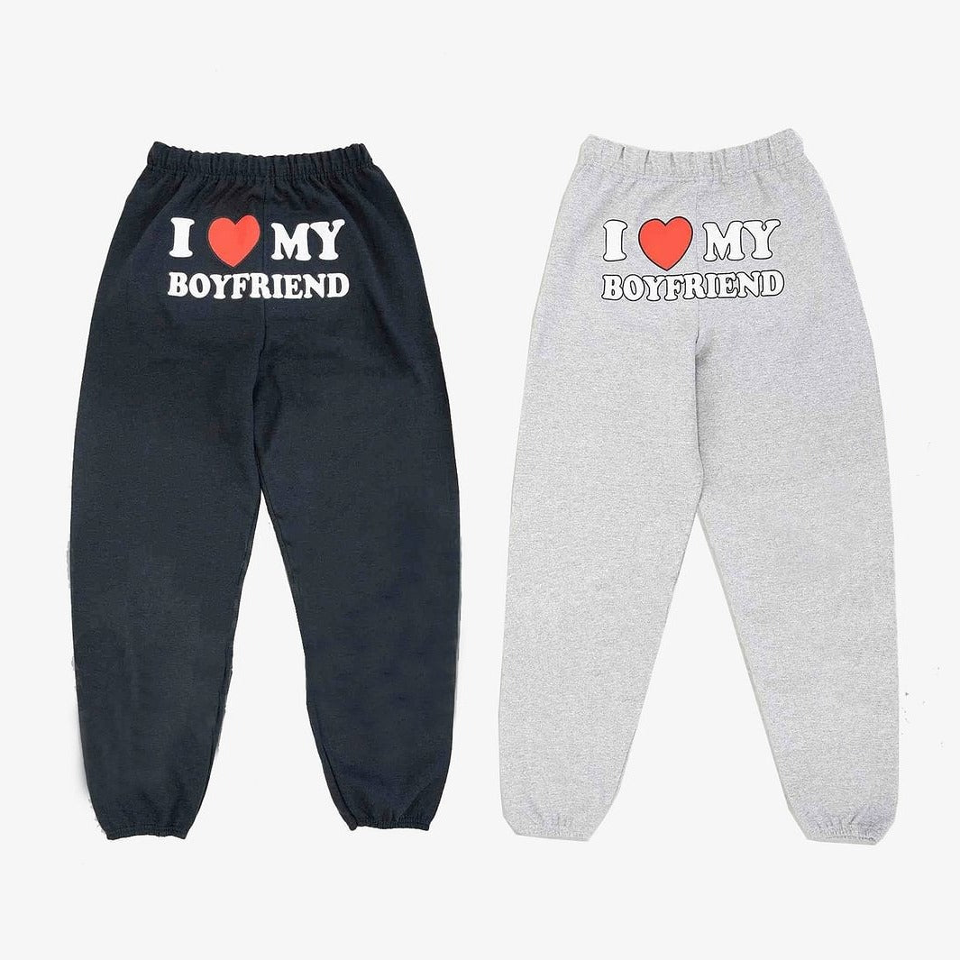 50% OFF🔥I Love My Boyfriend Sweatpants