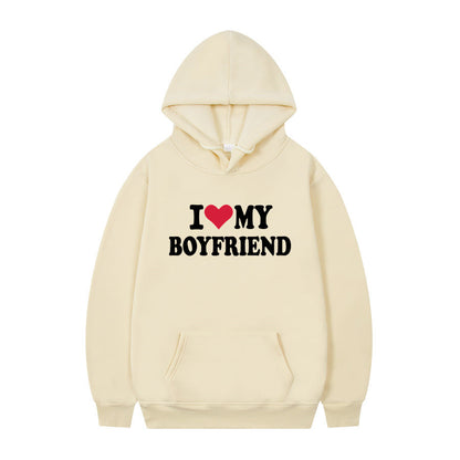 50% OFF🔥I Love My Boyfriend Hoodie