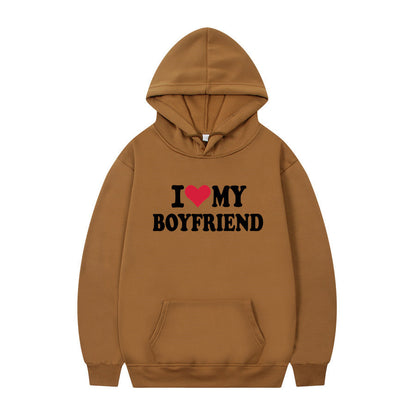 50% OFF🔥I Love My Boyfriend Hoodie