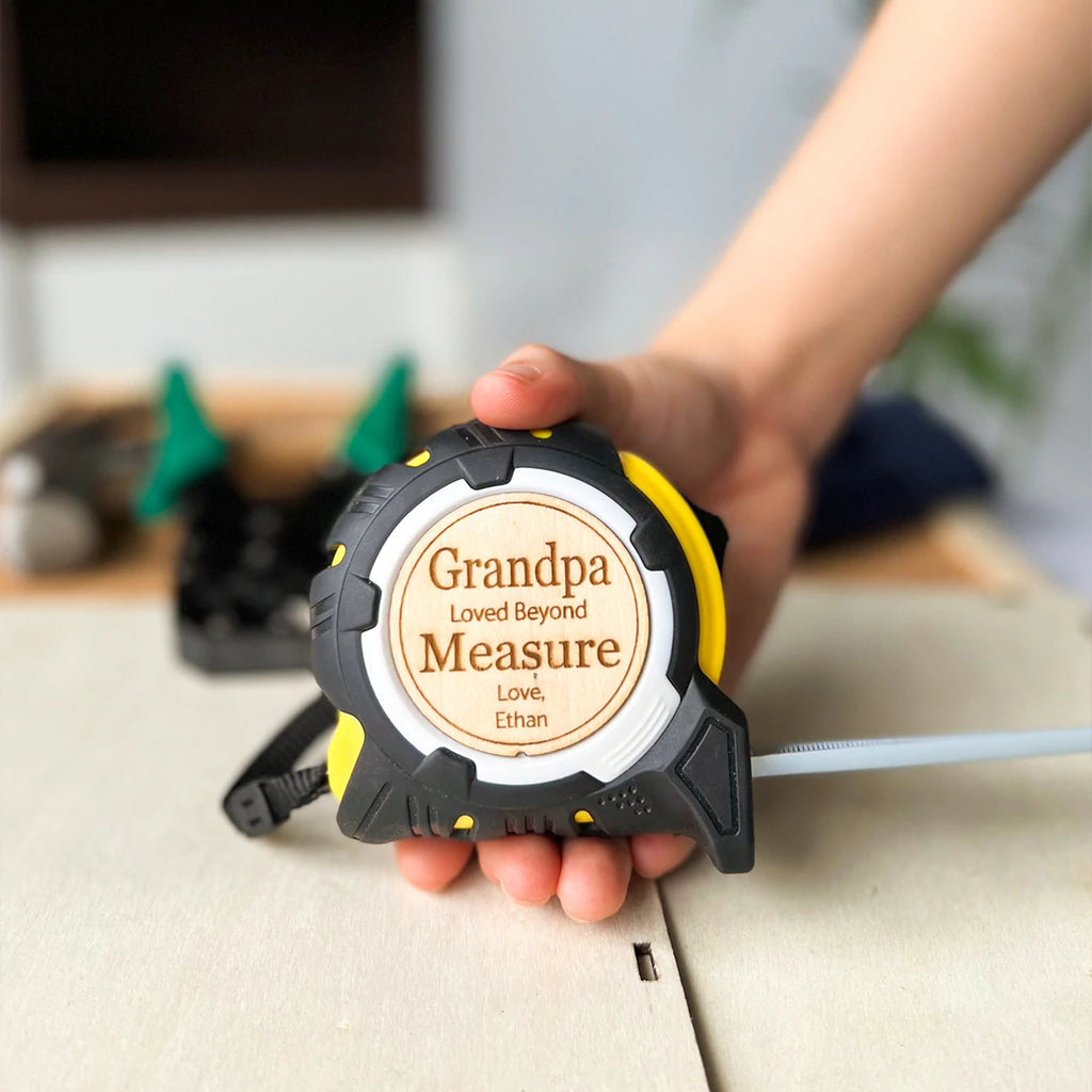 Personalized Tape Measure Gift For Men