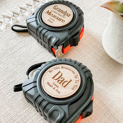 Personalized Tape Measure Gift For Men