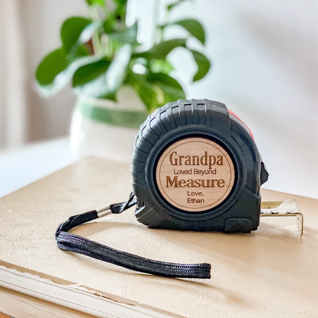 Personalized Tape Measure Gift For Men