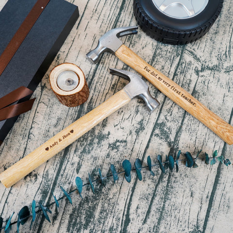 Personalized Tape Measure Hammer Set - Best Gift For Dad