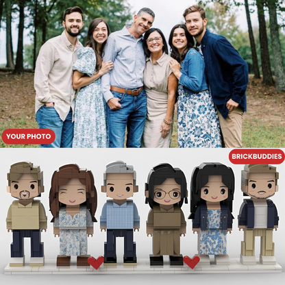 50%OFF🔥Custom Brick Figures with Your Photo