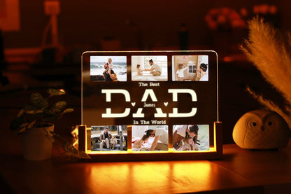 Personalized Custom Photo Night Light – Perfect Gift for Mom