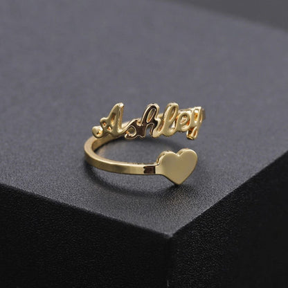 Personalized Name Ring