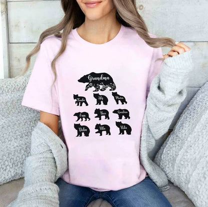 Mama Bear Customized T-shirt/Sweatshirt/Hoodie - Giftforus