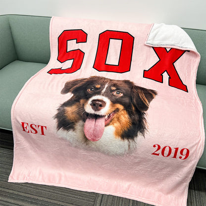 50%OFF⭐️Custom Pet Portrait Blanket