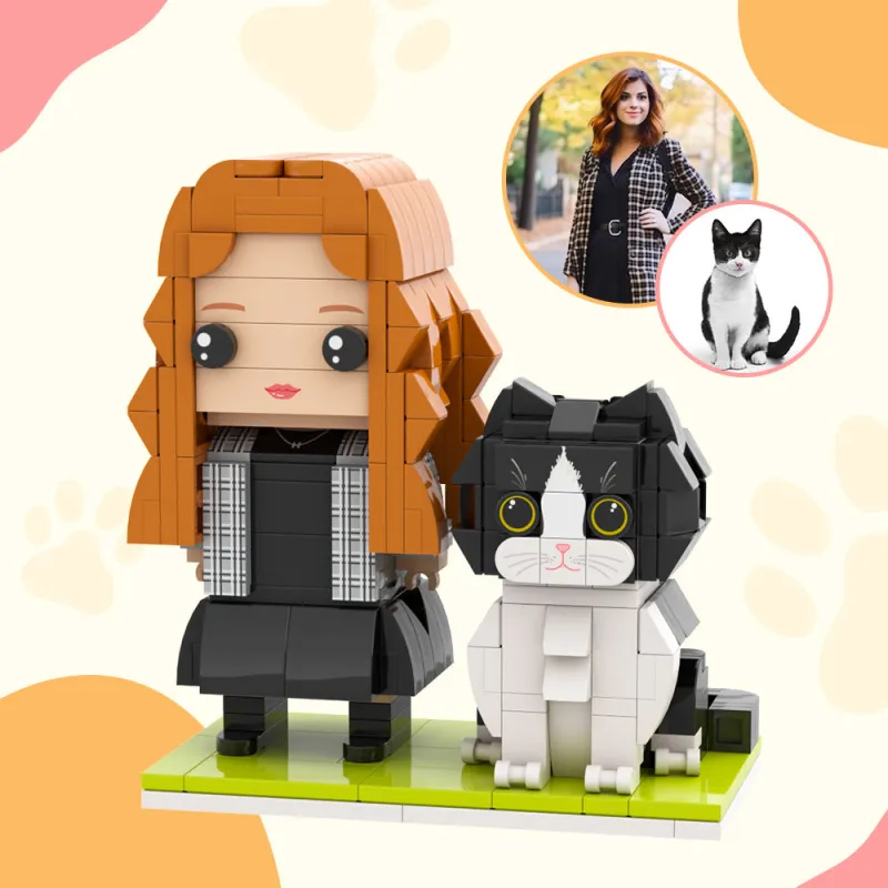 50%OFF🔥Custom Dog/Cat Brick Figures with Your Photo