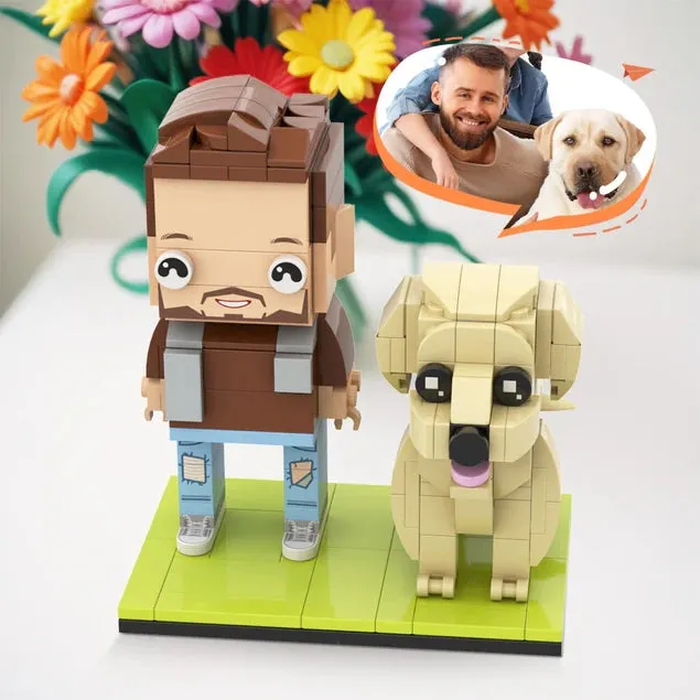 50%OFF🔥Custom Dog/Cat Brick Figures with Your Photo