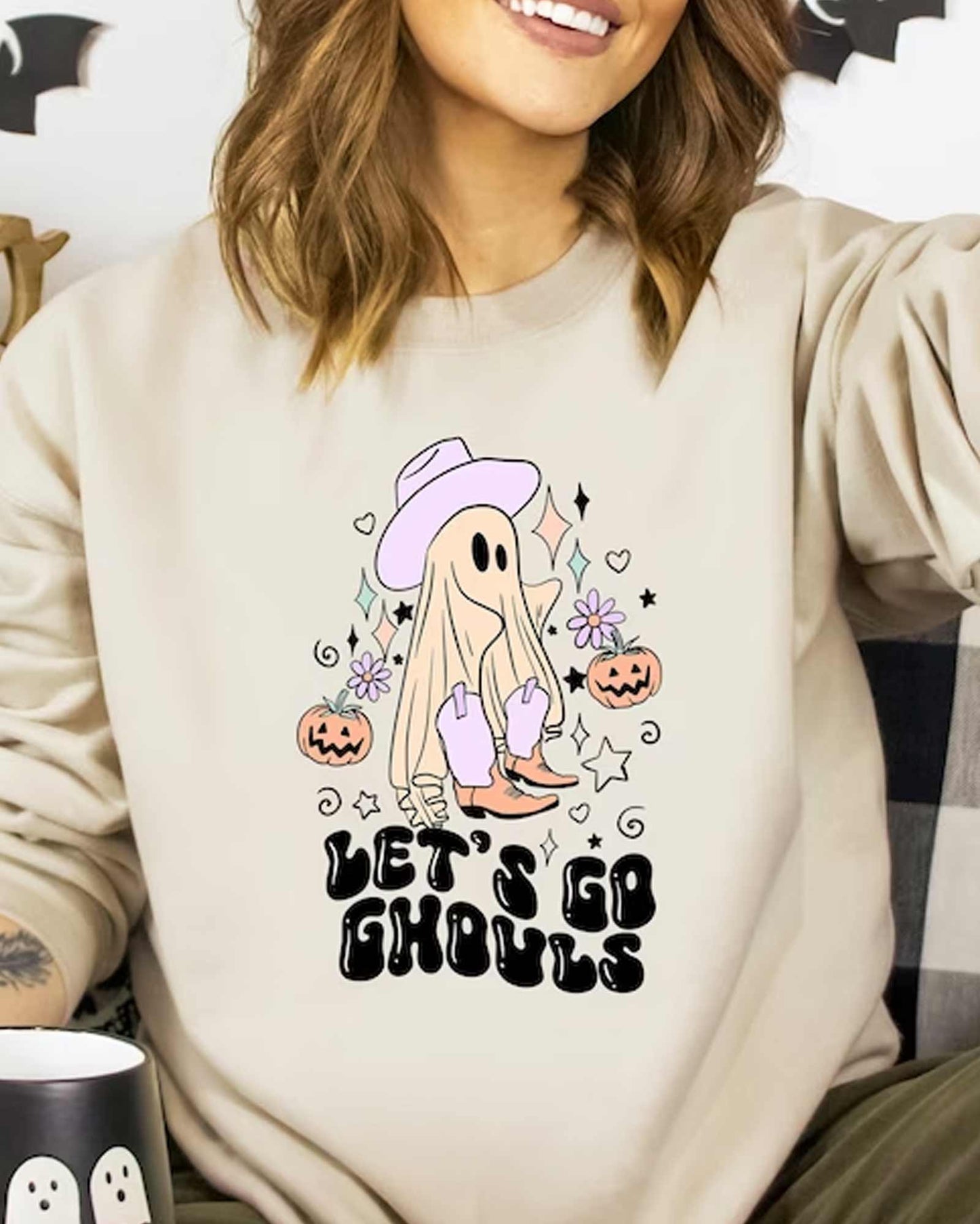 Lets Go Ghouls – Halloween Sweatshirt