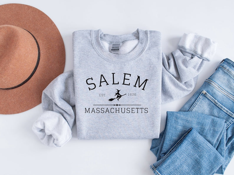 Salem Massachusetts Halloween Sweatshirt