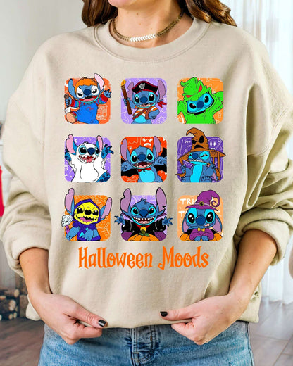 Stitch Halloween Mood Sweatshirt