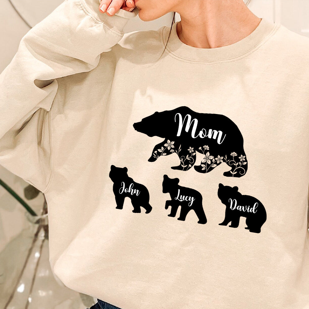 Mama Bear Customized T-shirt/Sweatshirt/Hoodie - Giftforus