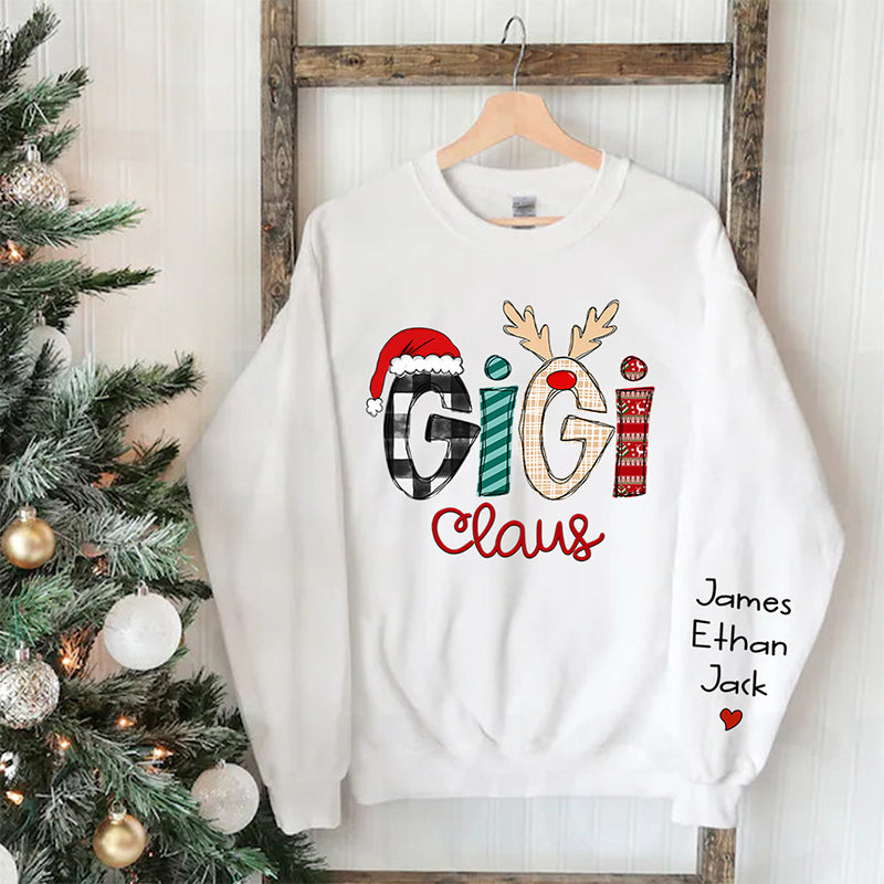 Custom Christmas Gigi Sweatshirt & Hoodie & Tee