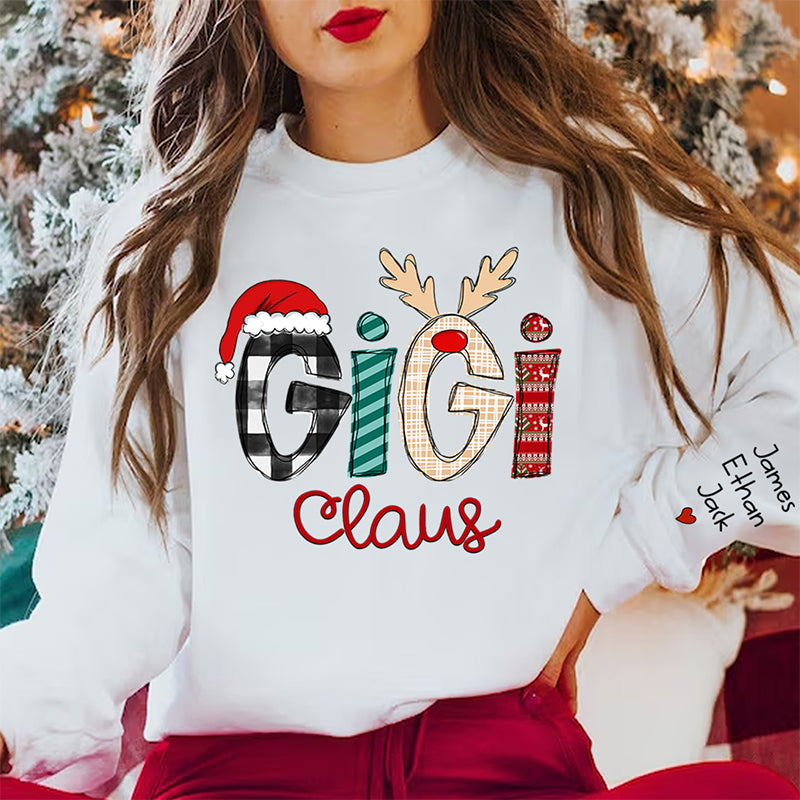 Custom Christmas Gigi Sweatshirt & Hoodie & Tee