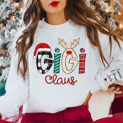 Custom Christmas Gigi Sweatshirt & Hoodie & Tee