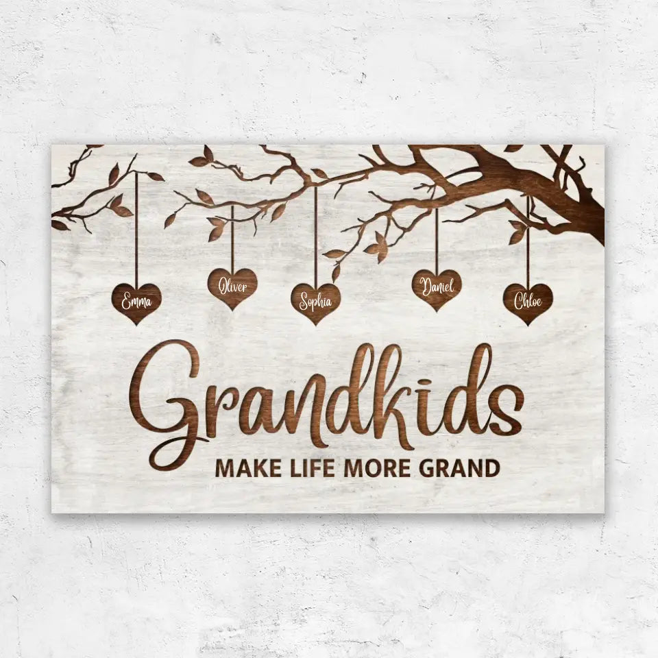 Personalized Canvas "Family Tree"