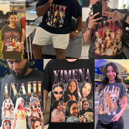 Viral Custom Vintage Photo T-shirts