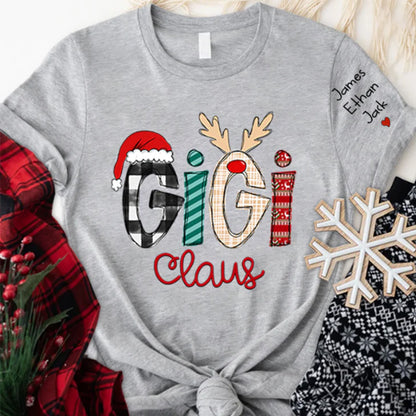 Custom Christmas Gigi Sweatshirt & Hoodie & Tee