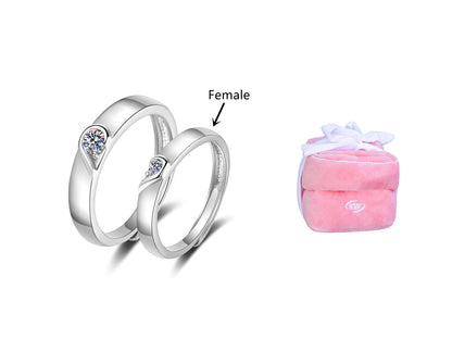 Cute plush ring box is a romantic for Valentine's gift