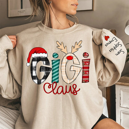 Custom Christmas Gigi Sweatshirt & Hoodie & Tee