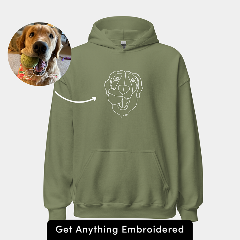 Personalized Custom Embroidered Hoodie & Sweatshirts & Tee