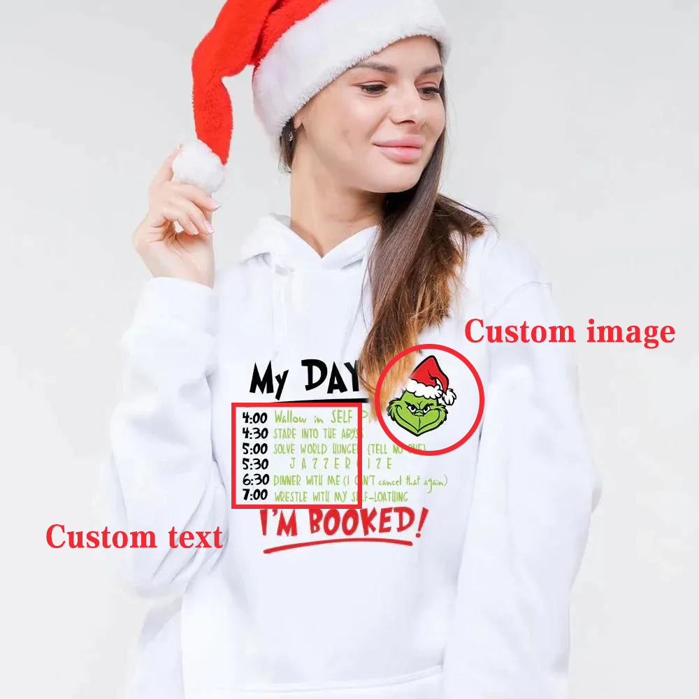 Custom My Day I'M BOOKED T-Shirt & Sweatshirt & Hoodie